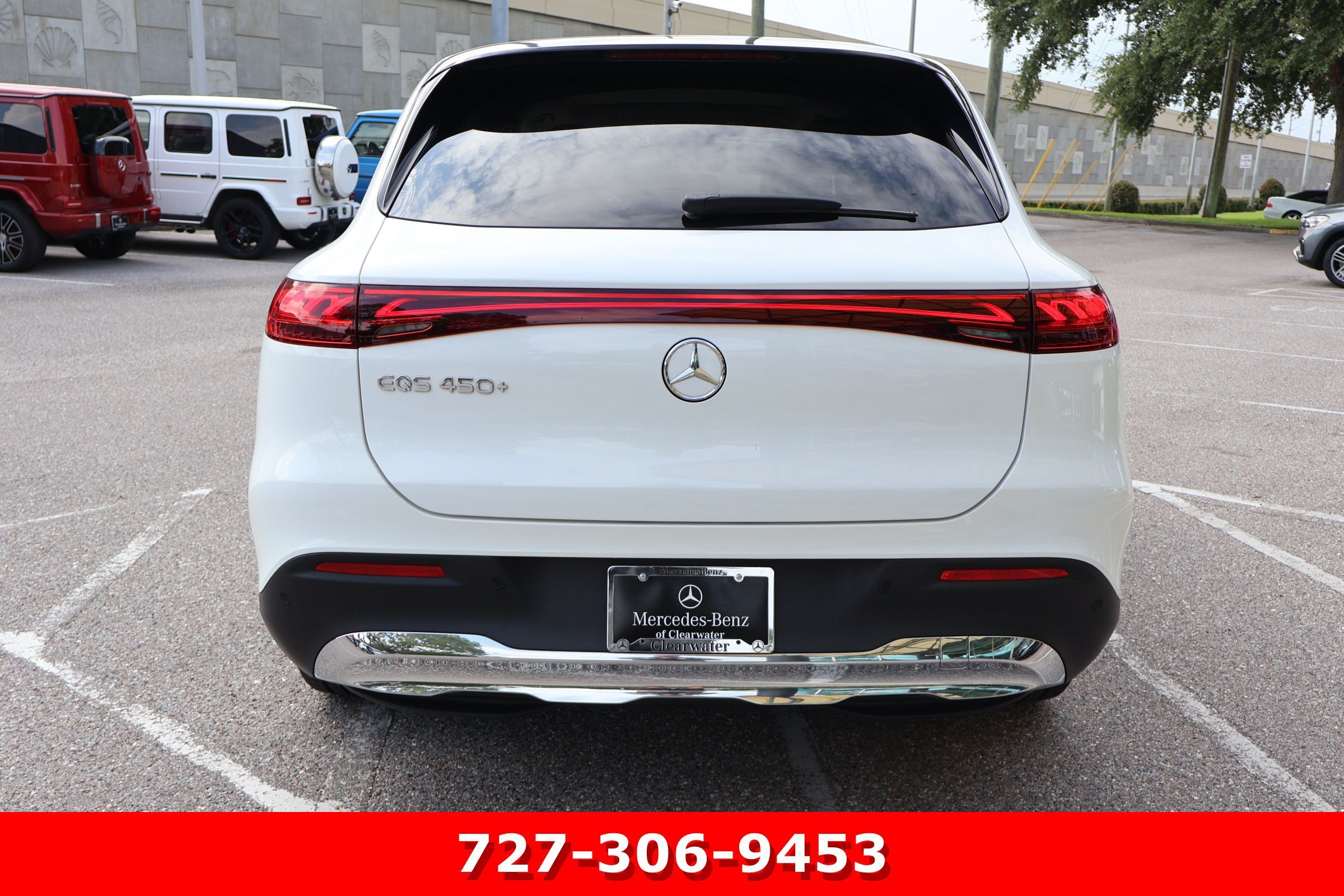 Certified Used 2023 Polar White Mercedes-Benz EQS 450+ image 8