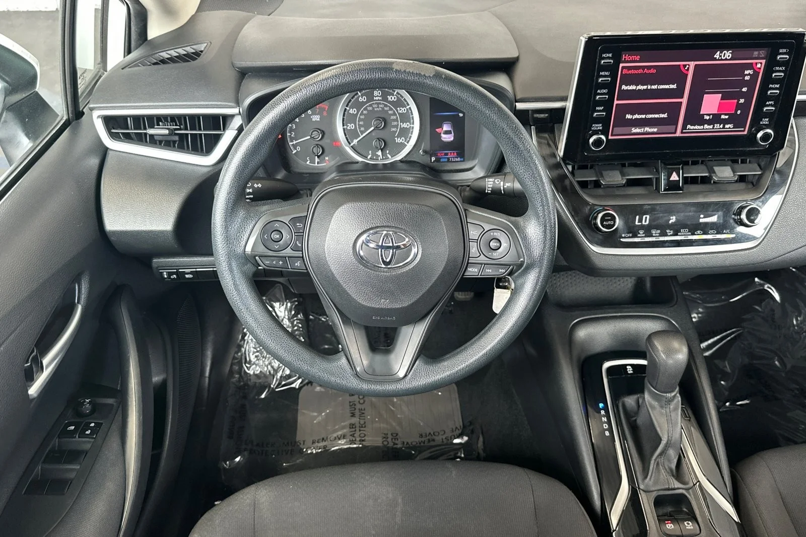 Certified Used 2020 Super White Toyota LE image 13