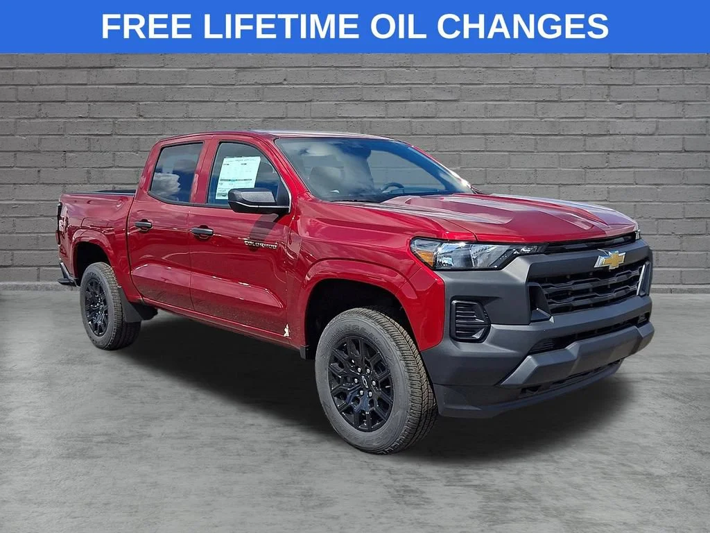 New 2026 Radiant Red Tintcoat Chevrolet WT image 1
