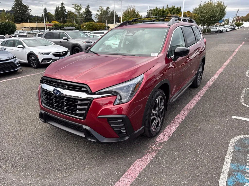 Used 2024 Crimson Red Pearl Subaru Limited image 3