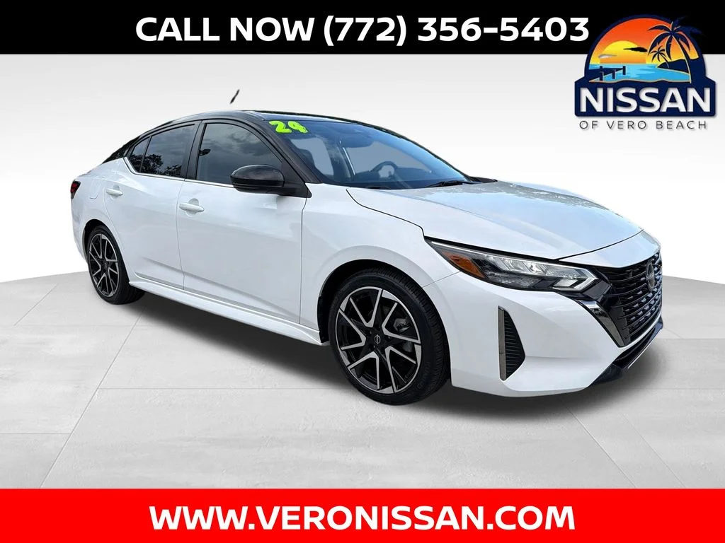 Certified Used 2024 White Nissan SR image 1
