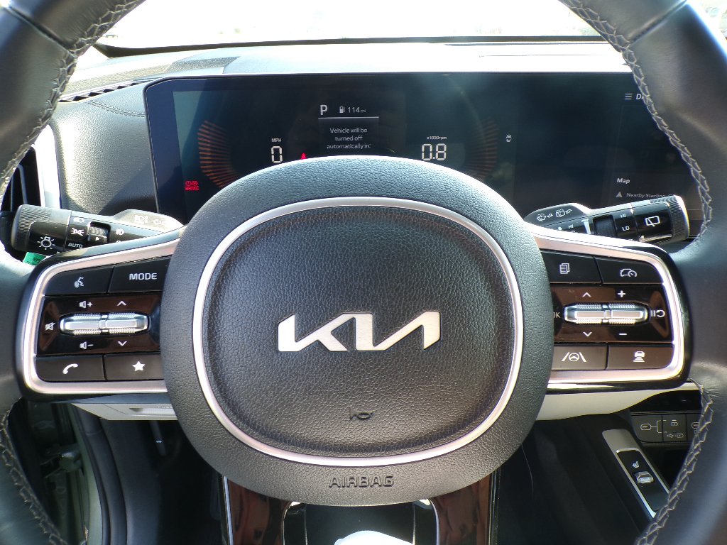 Used 2024 Jungle Green Kia X-Line EX image 16