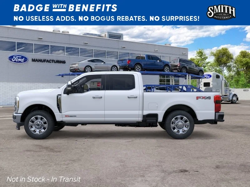 New 2026 Star White Metallic Tri-Coat Ford F-250® King Ranch® image 4