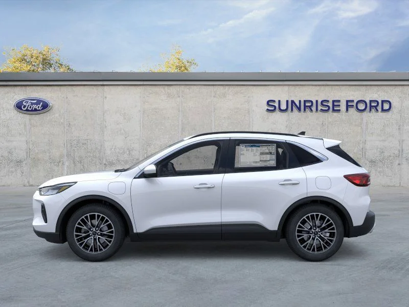 New 2025 Space Silver Metallic Ford Plug-in Hybrid image 3