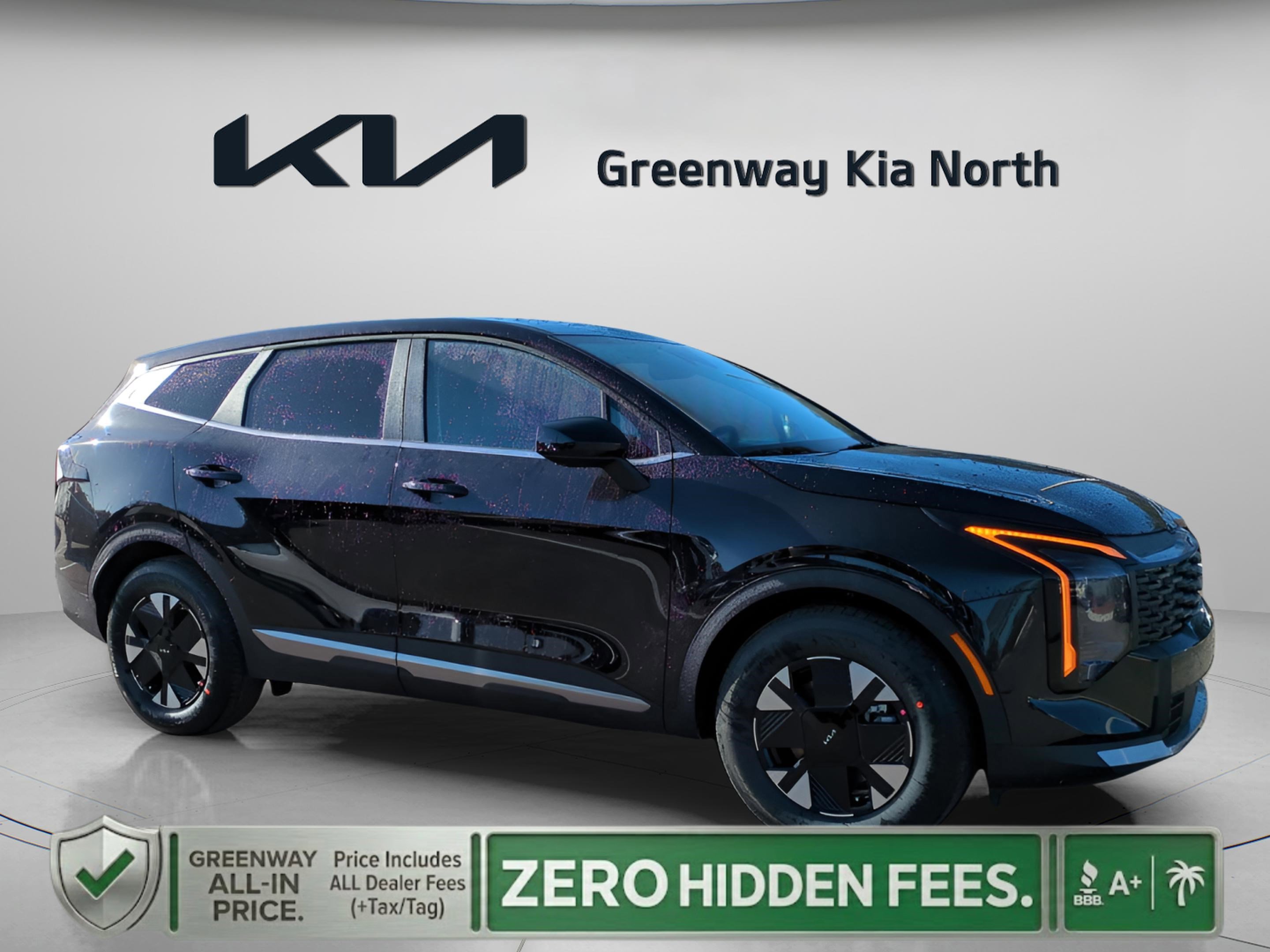 New 2026 Fusion Black Kia LX image 2