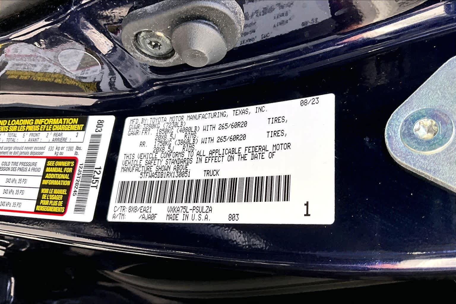Used 2024 Blueprint Toyota Limited image 36