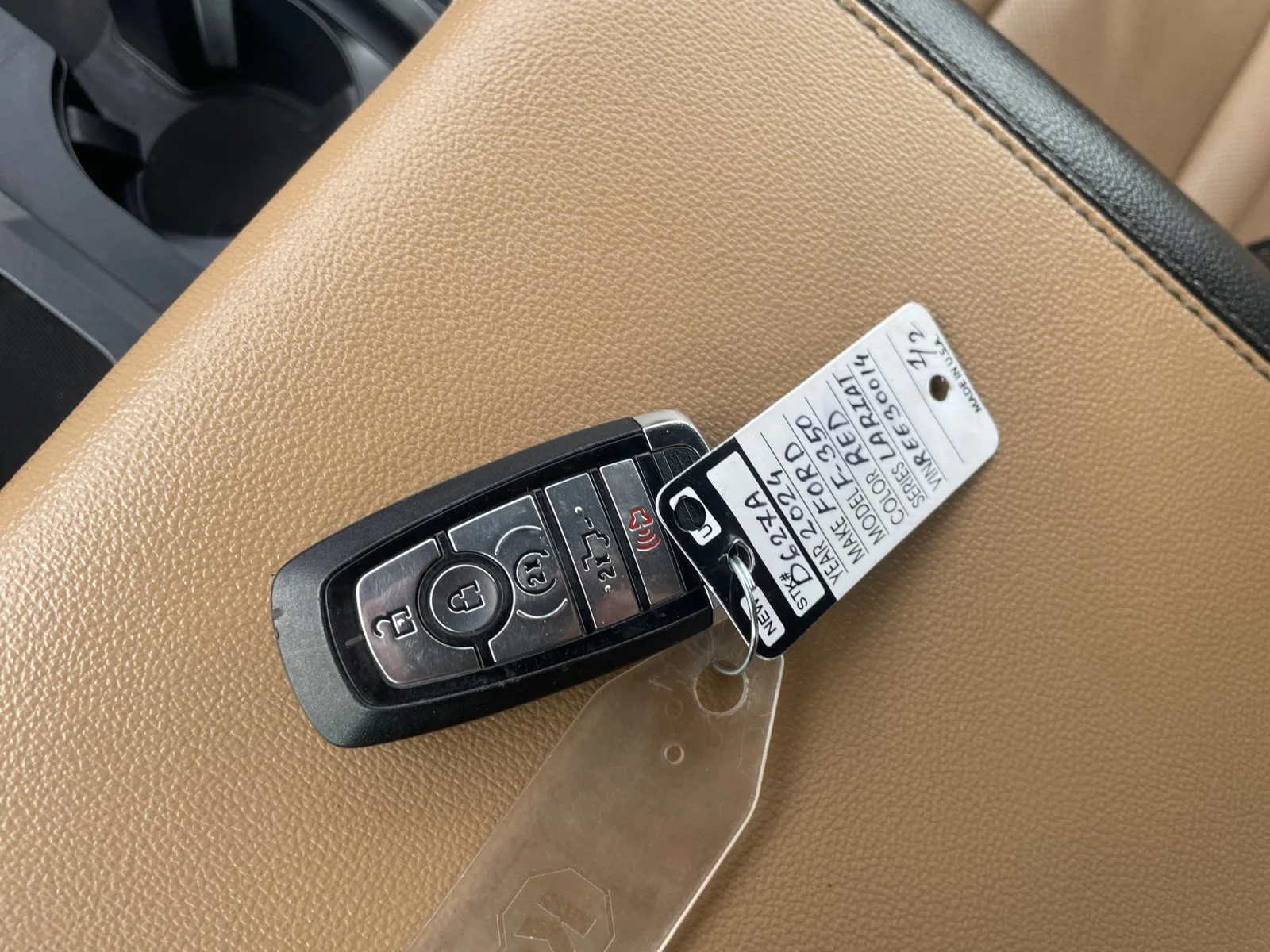 Used 2024 RED Ford LARIAT SuperCrew image 27