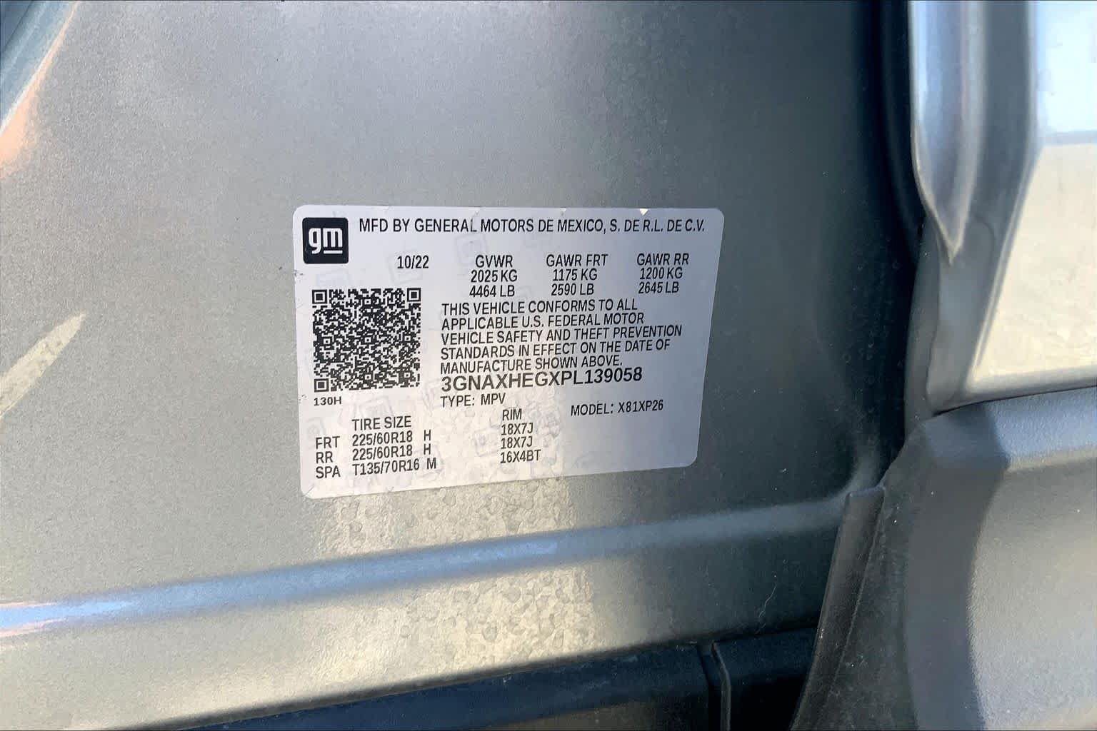 Used 2023 Sterling Gray Metallic Chevrolet LS image 34