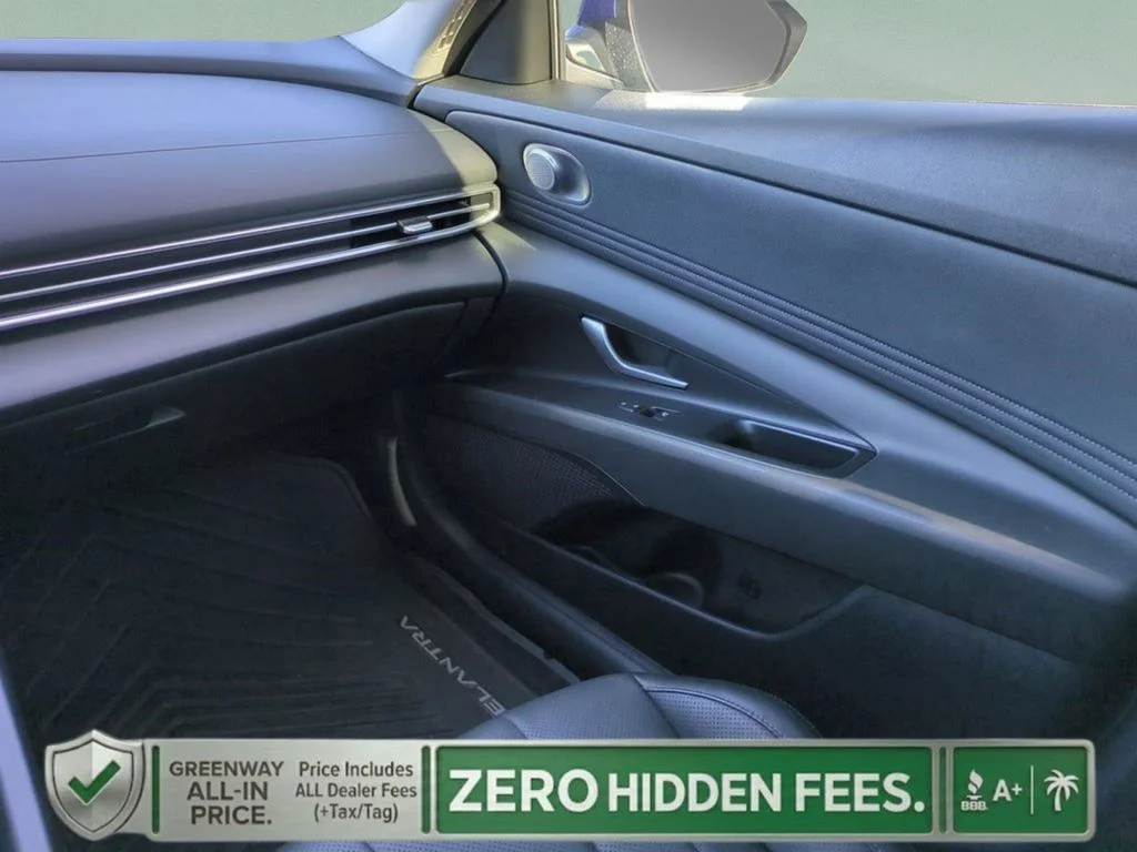 Used 2023 Intense Blue Hyundai Limited image 11