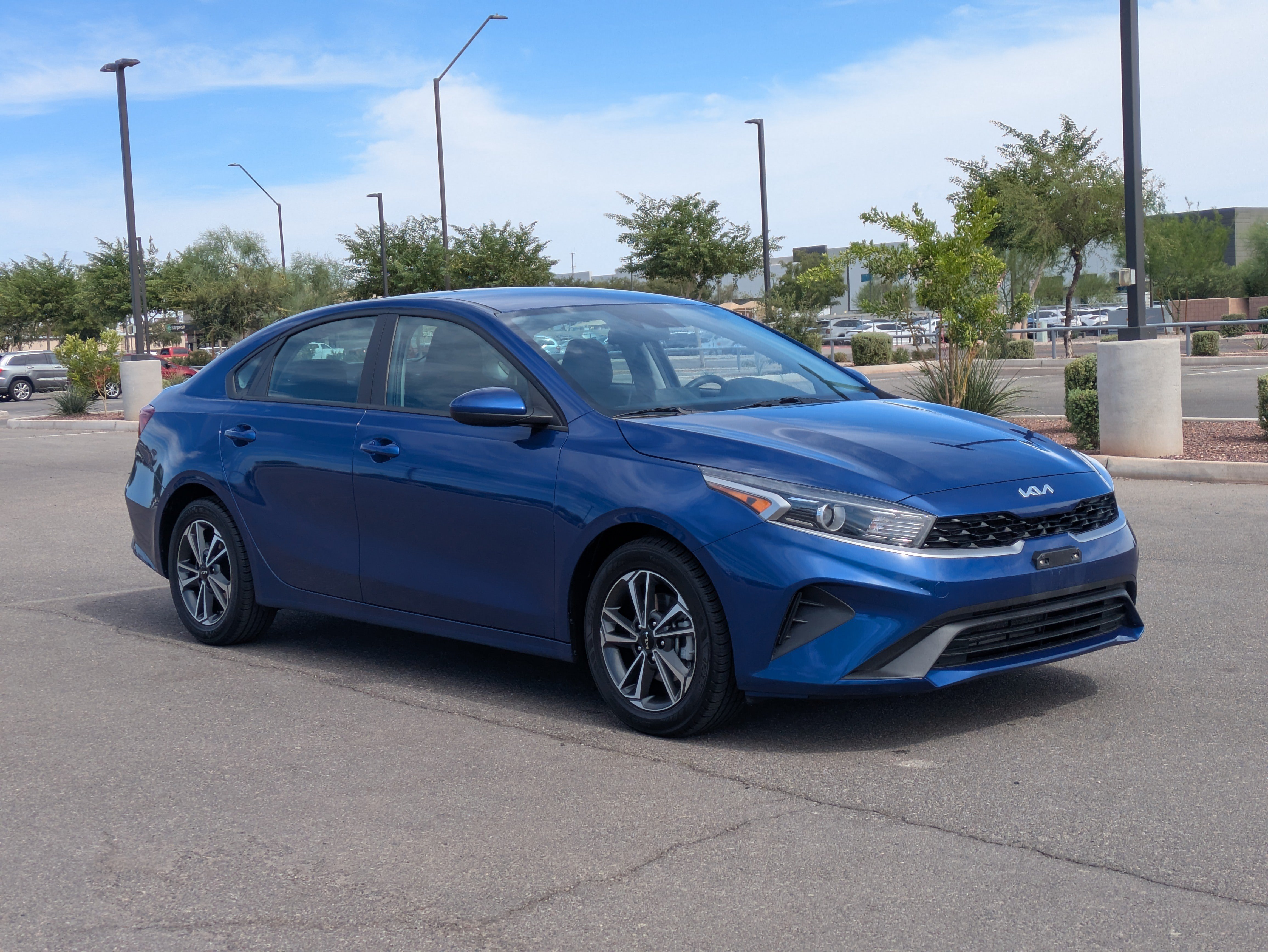 Used 2024 Deep Sea Blue Kia LXS image 7