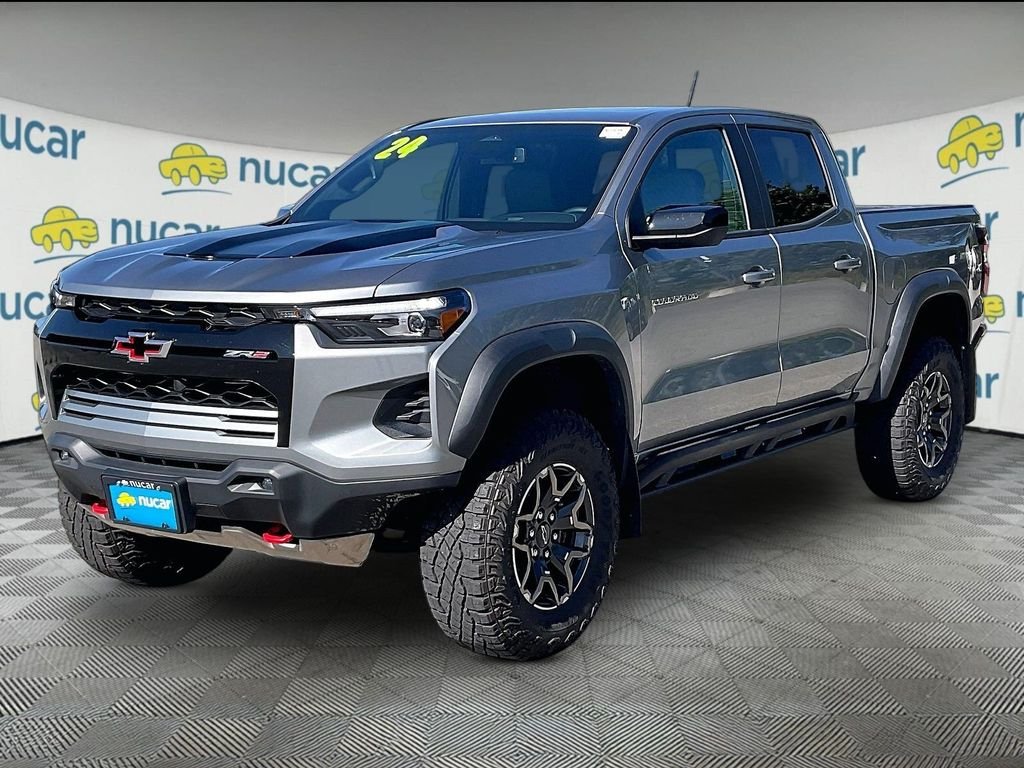 Used 2024 Sterling Gray Metallic Chevrolet ZR2 image 3