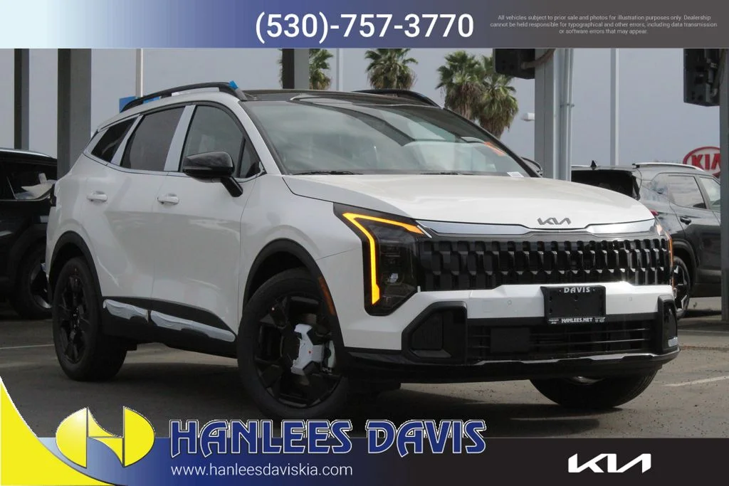 New 2026 White Kia X-Line image 1