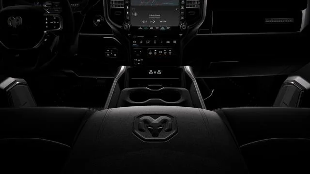 New 2026 Ceramic Gray Clear-Coat Exterior Paint RAM Laramie image 30