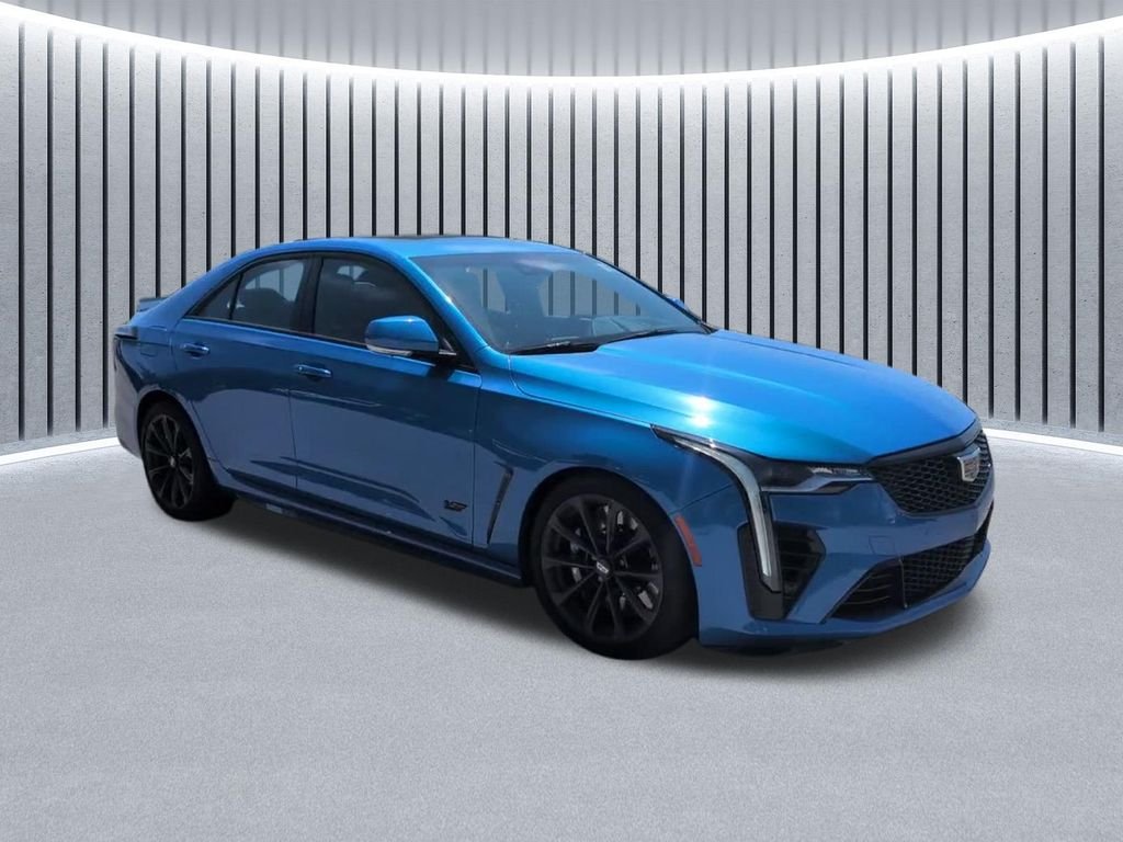 Used 2025 Blue Cadillac V-Series image 2