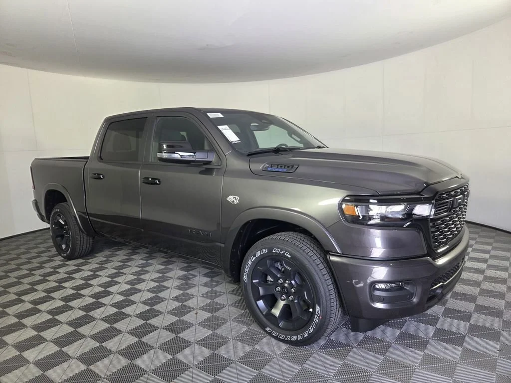 New 2026 Granite Crystal Metallic Clear-Coat Exterior Paint RAM Big Horn image 2