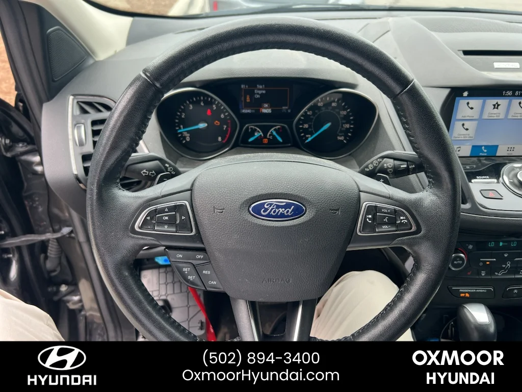 Used 2017 Magnetic Metallic Ford Titanium image 6