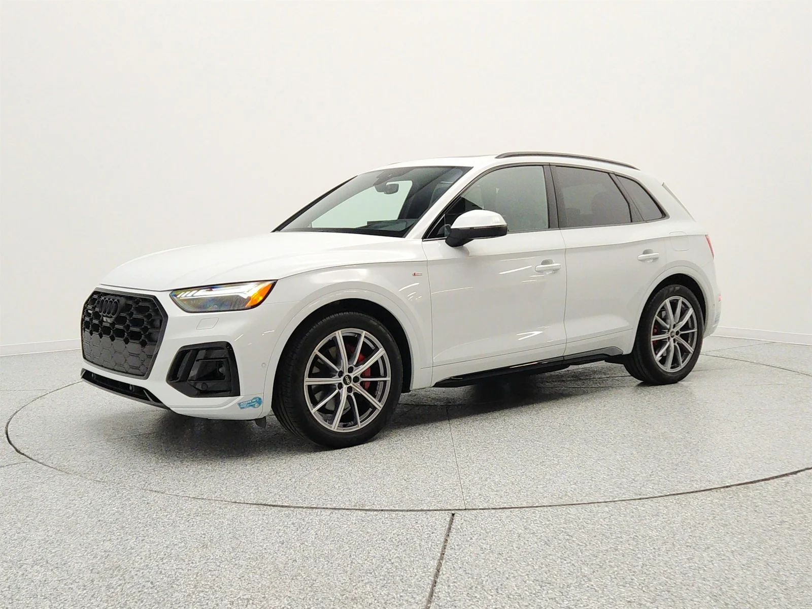 Used 2024 Glacier White Metallic Audi S line Prestige 55 TFSI e quattro image 1