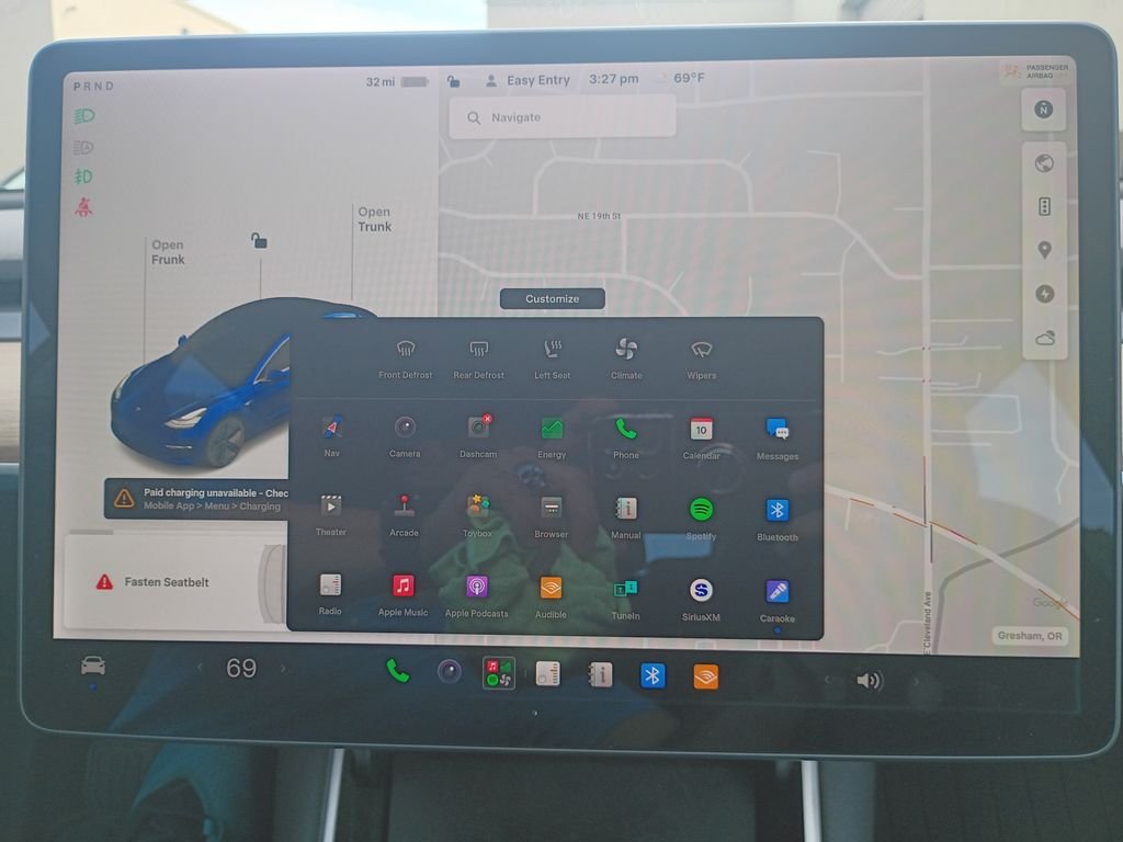 Used 2019 Blue Tesla Long Range image 25