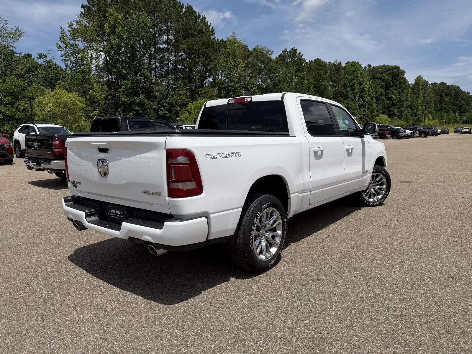 Used 2023 Bright White Clearcoat Ram Laramie image 6