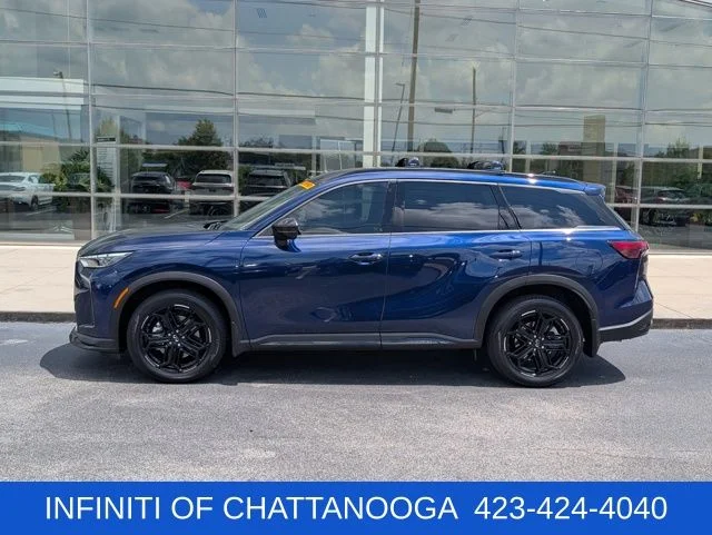 Certified Used 2026 Blue INFINITI SPORT image 2