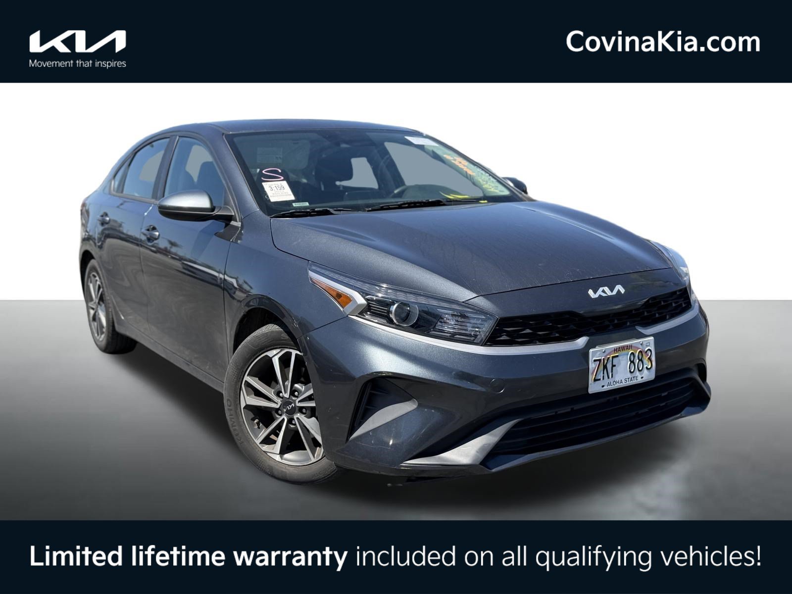 Certified 2023 Kia Forte LXS with VIN 3KPF24AD9PE540185 for sale in Covina, CA