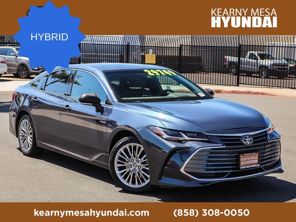 Used 2021 Harbor Gray Metallic Toyota Limited image 1
