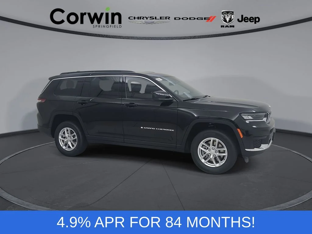 New 2026 Diamond Black Crystal Pearlcoat Jeep Laredo X image 1