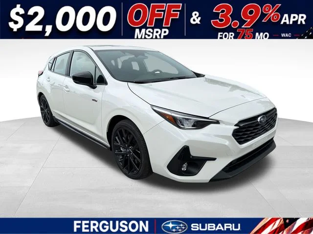 New 2026 CRYSTAL WHITE PEARL Subaru RS image 1