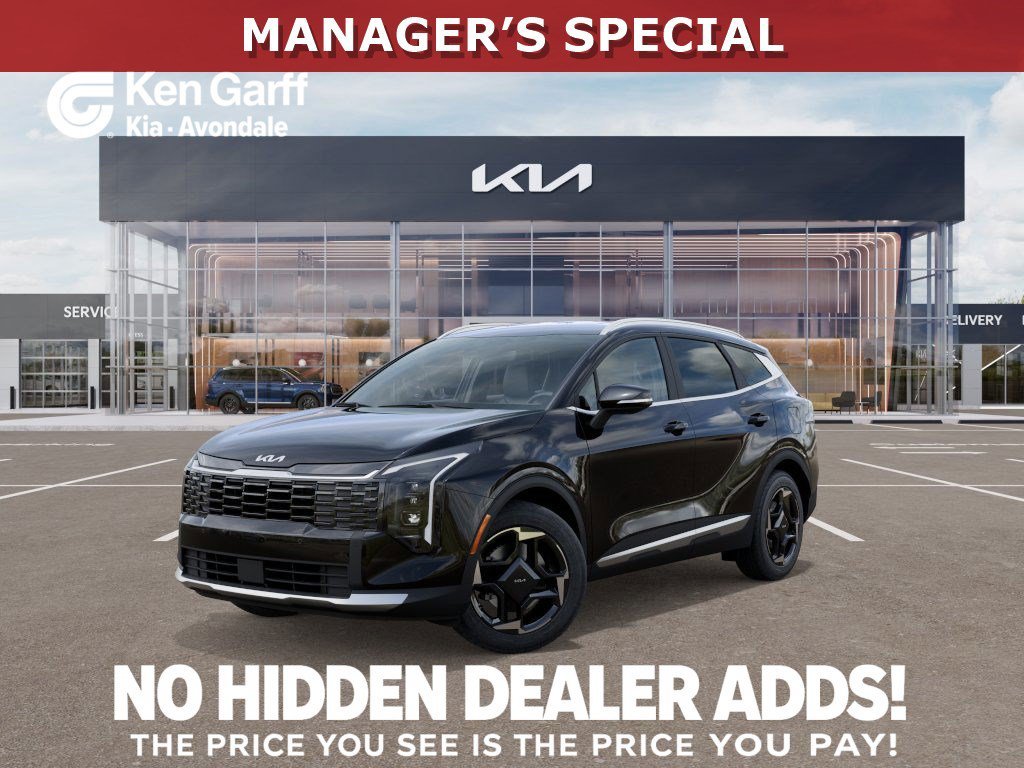 New 2026 Fusion Black Kia EX image 1