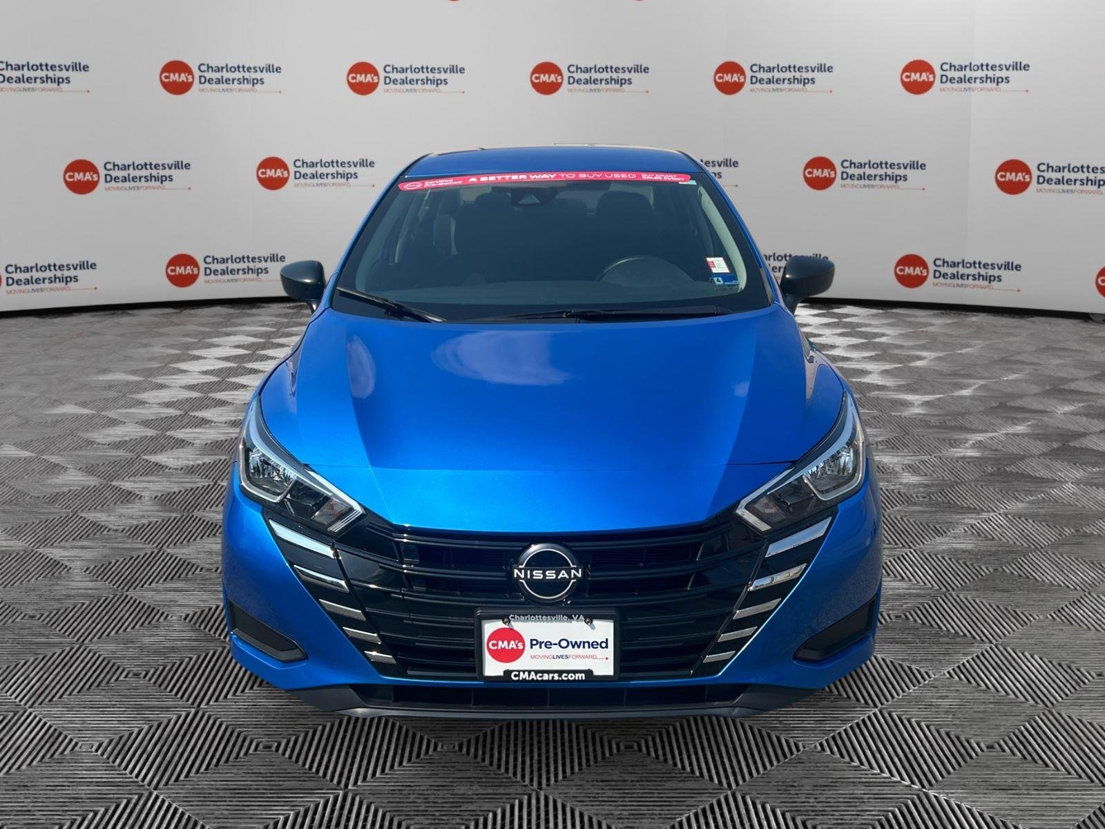 Used 2024 Electric Blue Metallic Nissan S image 8