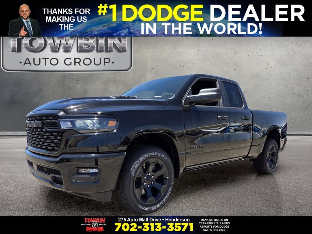 New 2026 Diamond Black Crystal Pearl-Coat Exterior Paint RAM Express image 1