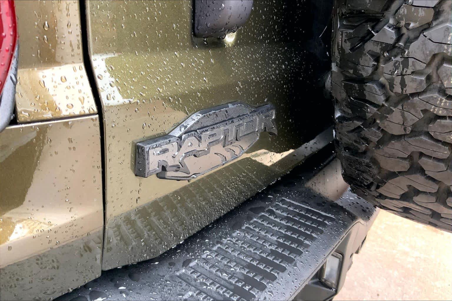 Used 2025 Shelter Green Metallic Ford Raptor image 62
