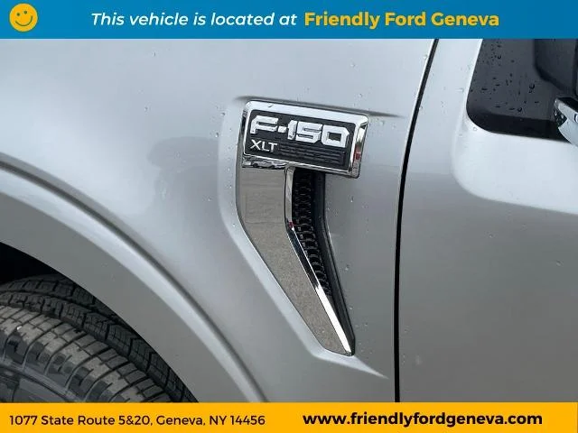 Used 2025 Iconic Silver Metallic Ford XLT image 10