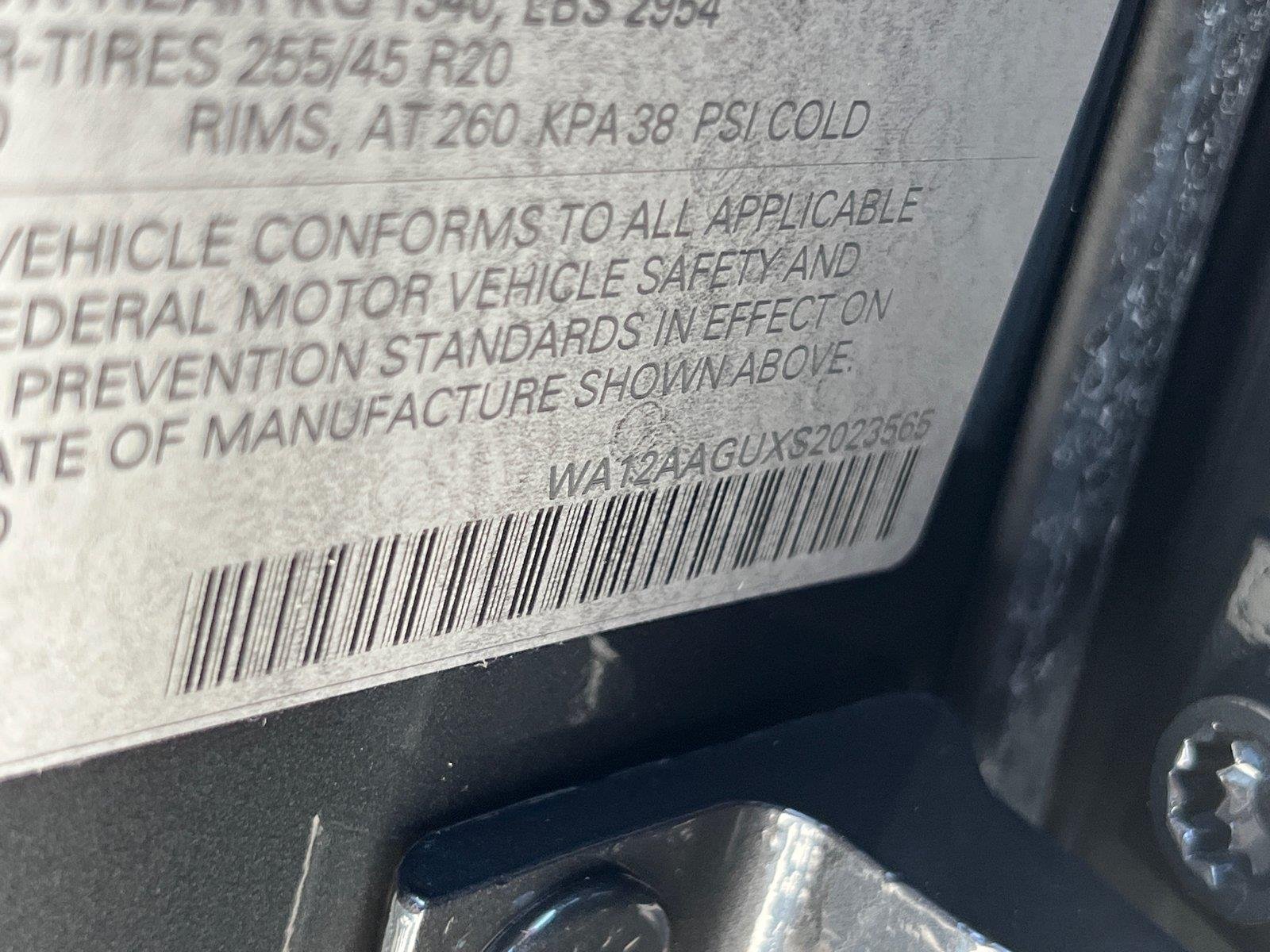 Used 2025 Tambora Gray Metallic Audi Premium Plus image 34