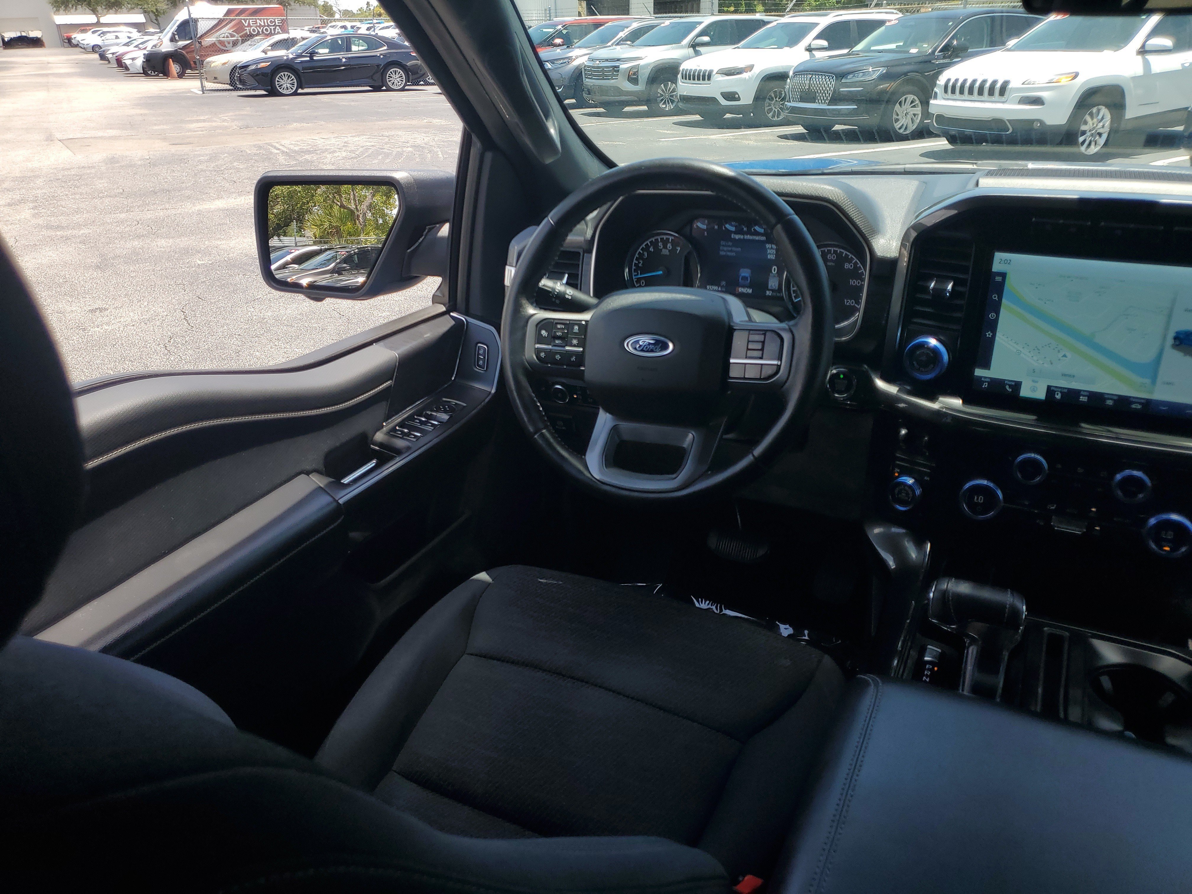 Used 2021 Blue Metallic Ford XLT image 19