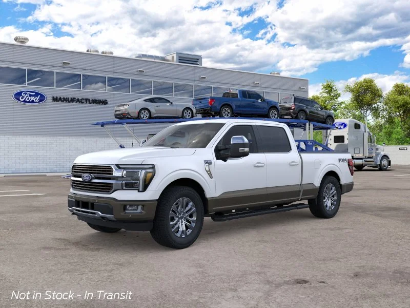 New 2026 Star White Metallic Tri-Coat Ford King Ranch image 1