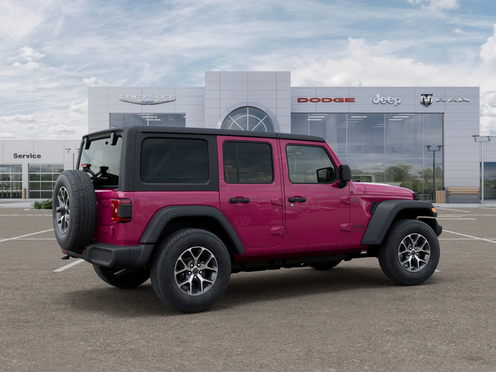 New 2026 Tuscadero Pearl-Coat Exterior Paint Jeep Sport S image 4