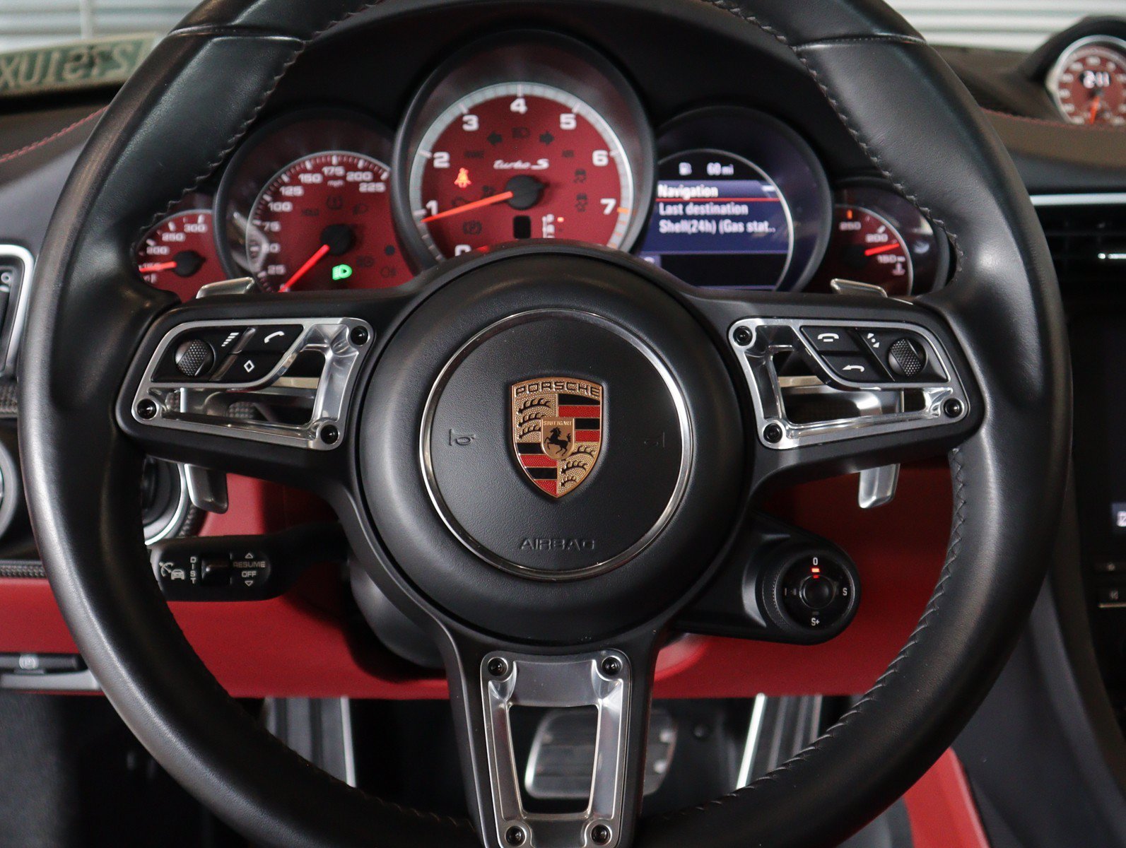 Certified Used 2019 Carrara White Metallic Porsche Turbo S image 16