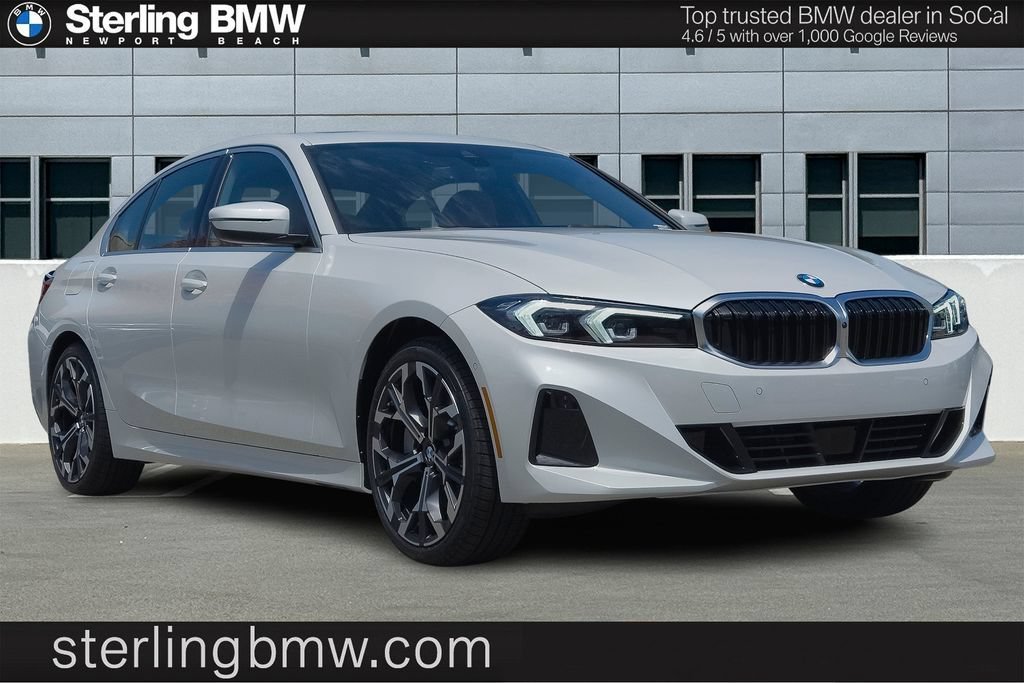 New 2026 Mineral White Metallic BMW 330i image 1