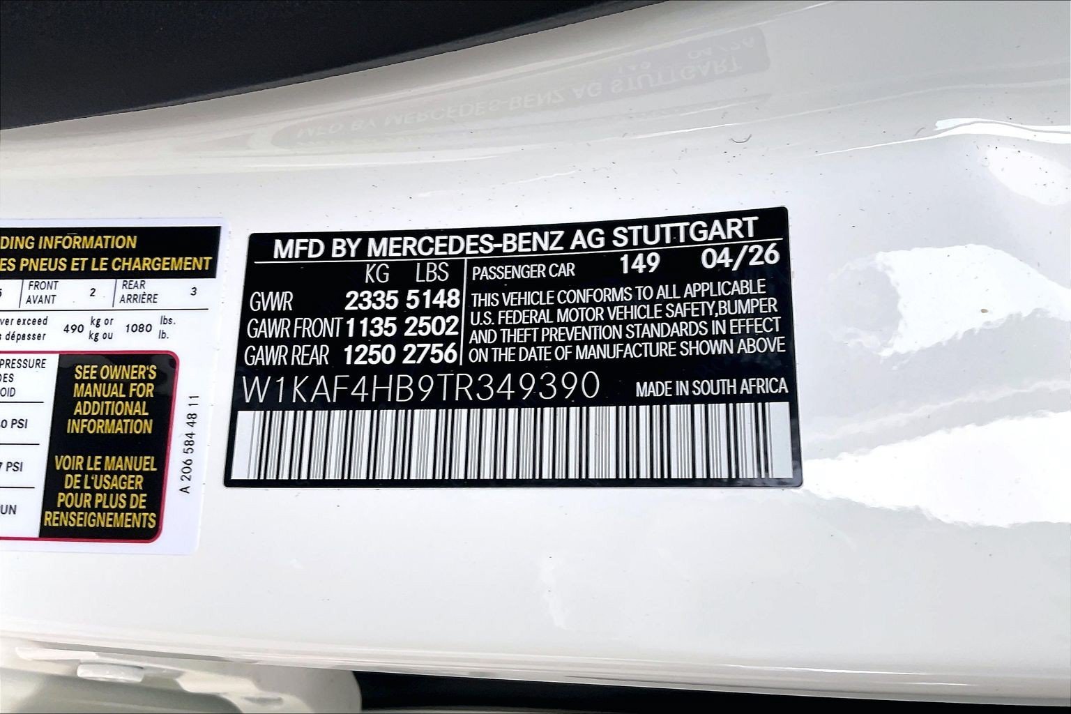 New 2026 Polar White Mercedes-Benz C 300 image 26