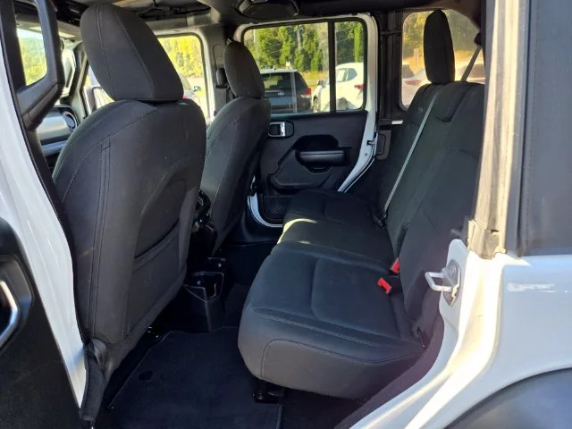 Used 2018 White Jeep Unlimited Sport S image 12