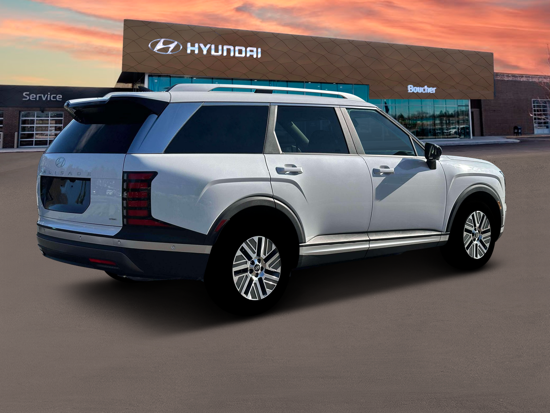 New 2026 Creamy White Pearl Hyundai SEL Premium 7P image 8