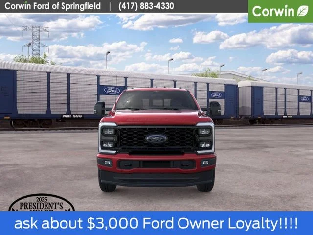 New 2026 Ruby Red Metallic Tinted Clearcoat Ford F-350® Lariat® image 9