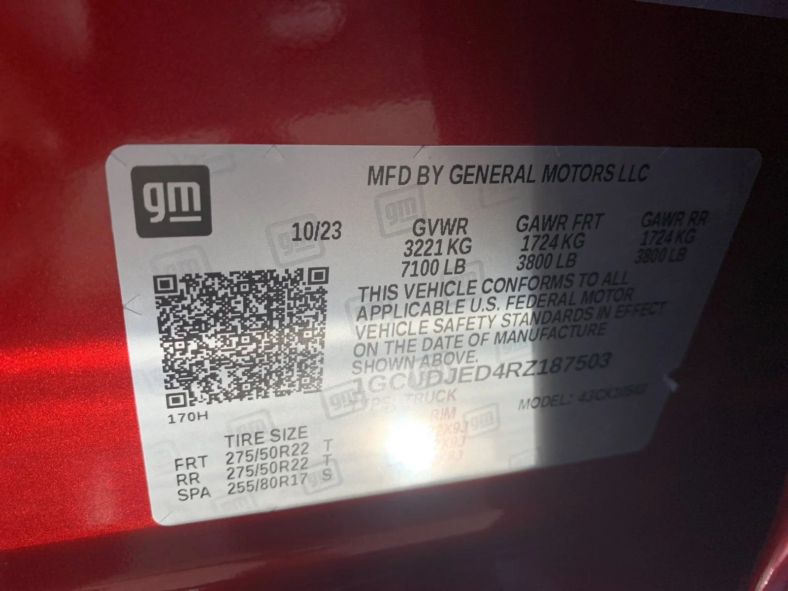 Used 2024 Radiant Red Tintcoat Chevrolet High Country image 32