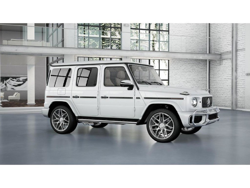 New 2027 MANUFAKTUR Moonlight White Metallic Mercedes-Benz AMG® G 63 SUV image 13