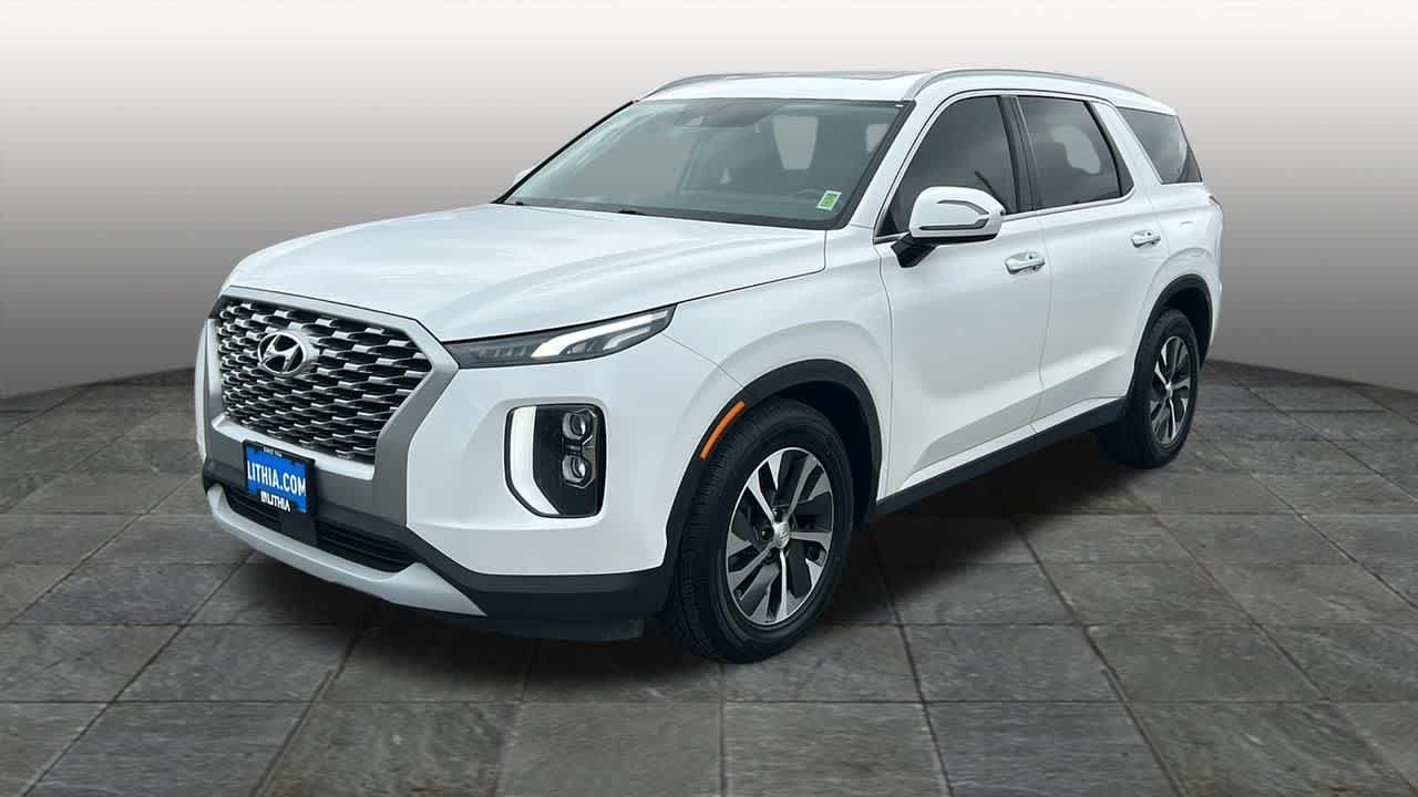 Used 2021 Hyper White Hyundai SEL image 1