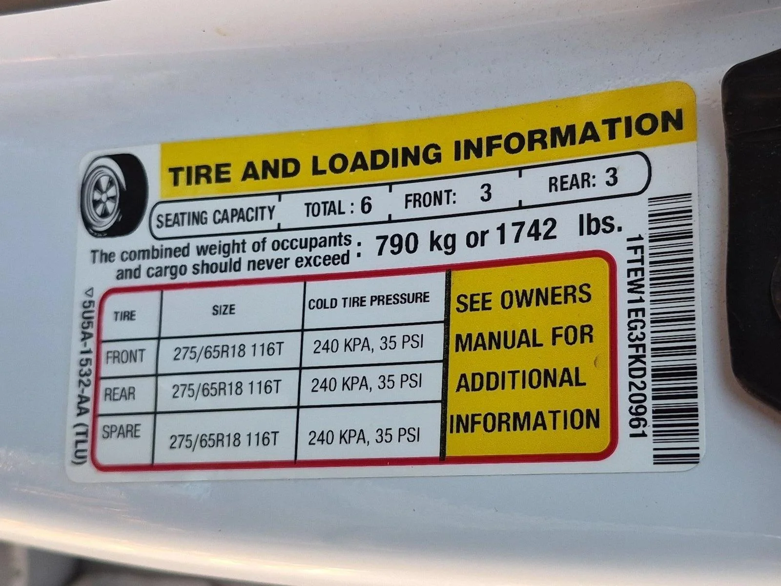 Used 2015 Oxford White Ford XLT image 15