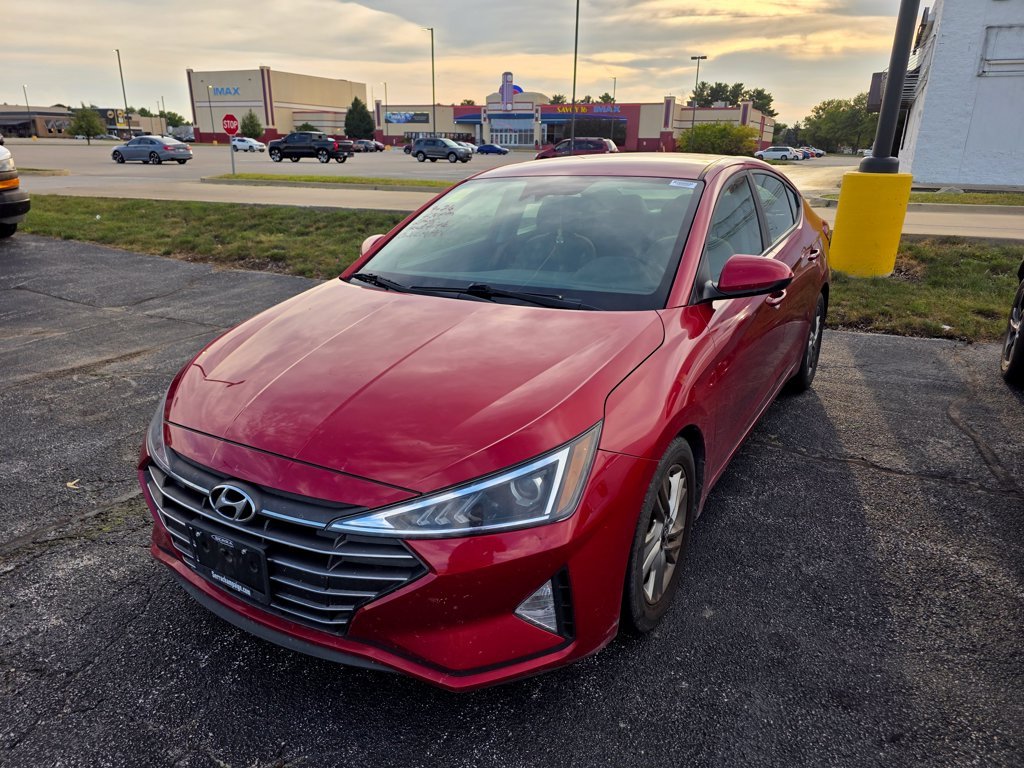 Used 2019 Scarlet Red Hyundai SEL image 2