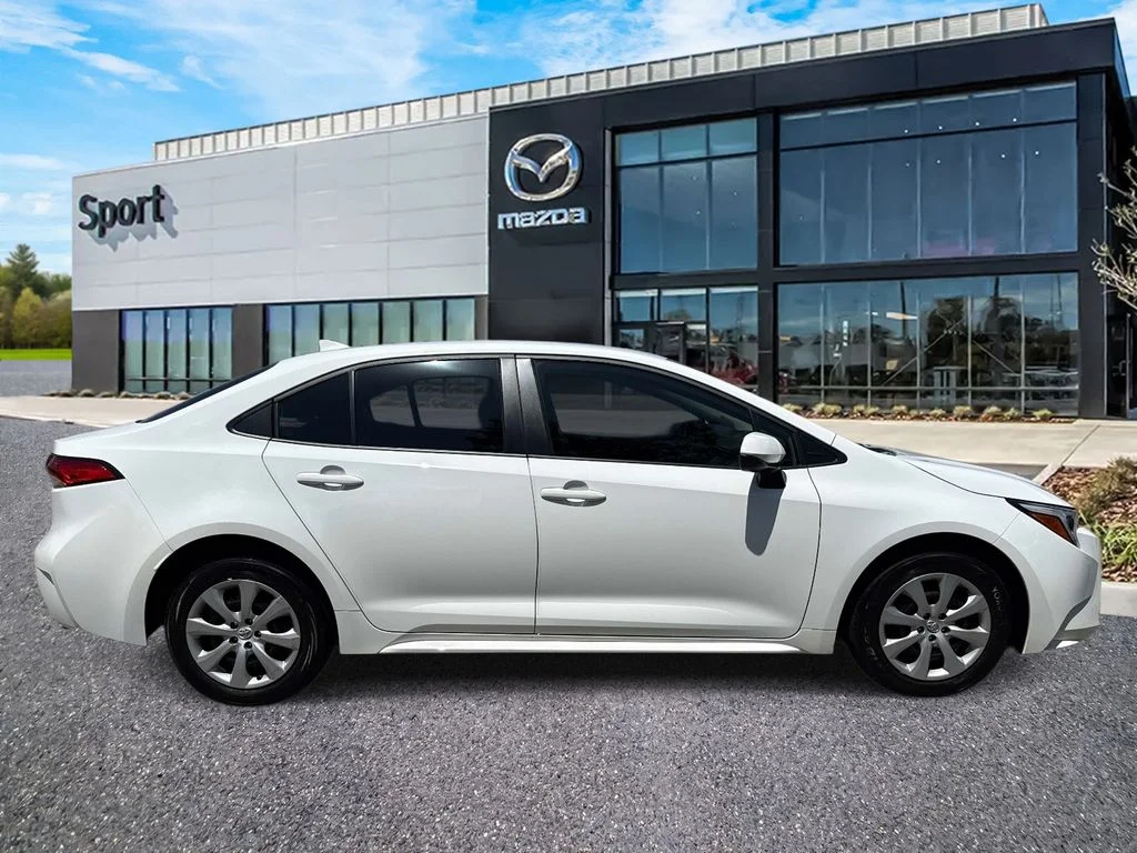 Used 2023 White Toyota LE image 2