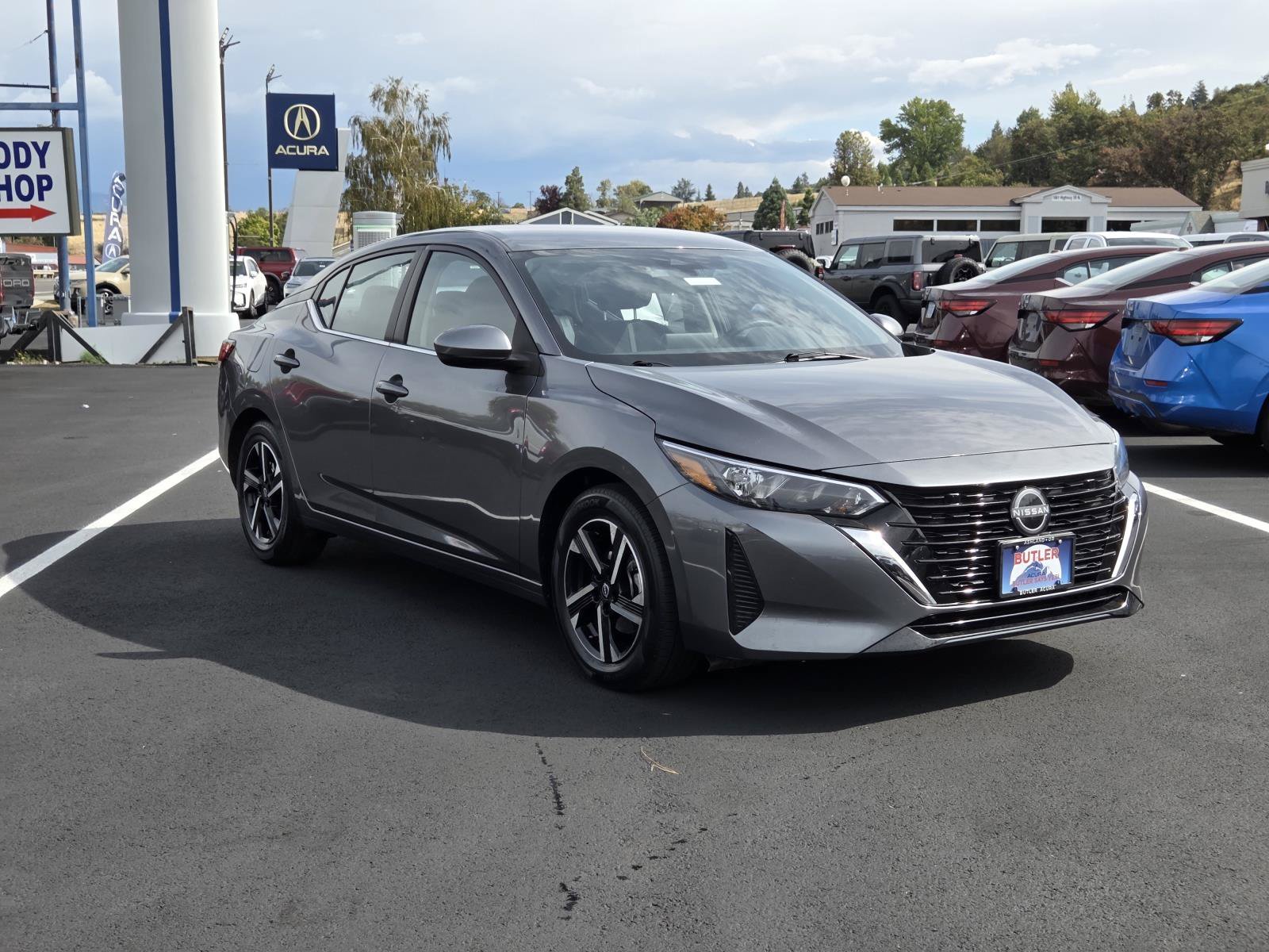 Used 2025 Gun Metallic Nissan SV image 3